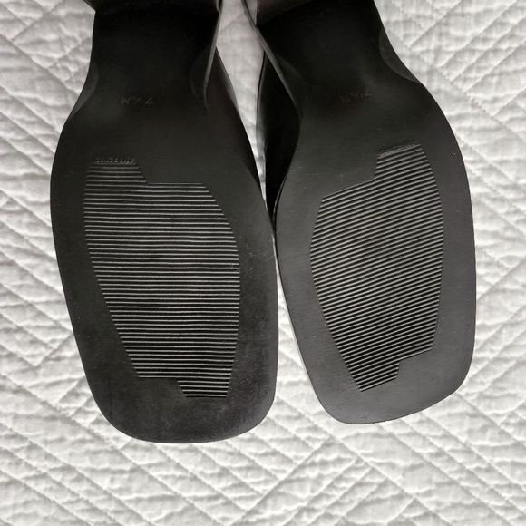 Bandolino 90s y2k leather vintage mules - Picture 9 of 10